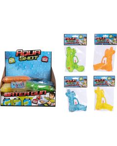 Aqua Shot Water Gun Cdu Assorted Colours