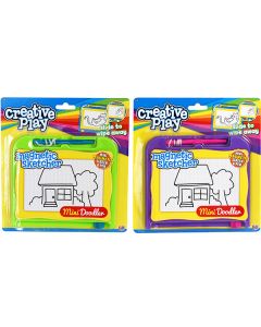 Creative Play Mini Doodler Magnetic Sketcher Assorted Colours