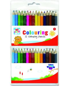 Kids Create 23 Mini Colouring Pencils