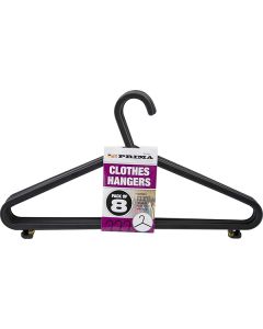 Prima Plastic Clothes Hangers 8pc