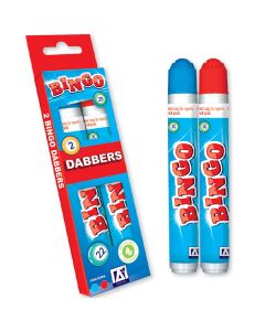 Bingo Dabbers Assorted Colours 2 Pack