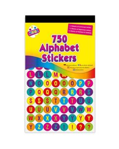 Artbox Alphabet & Number Stickers 750 Pack