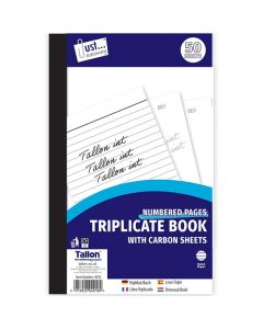 Just Stationery Triplicate Book 50 Pack