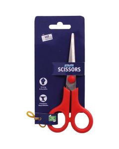 Just Stationery 5.5" Steel Scissors Assorted Colours