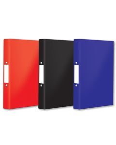 A4 Ringbinder Folder 3 Assorted Colours