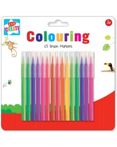 Kids Create Colouring Markers 15 Pack In Assorted Colours