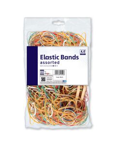 Assorted Elastic Bands 60g