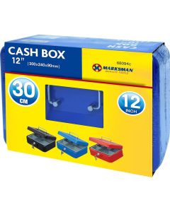 Marksman Cash Box 12" Assorted Colours