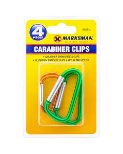 Marksman Carabiner Clips Set 4pc