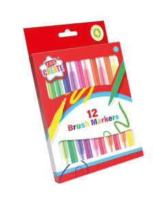Kids Create Colouring Markers 12 Pack In Assorted Colours