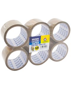 Marksman Brown Packing Tape Rolls 48mm X 40M