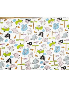 Craft Jones Sky Blue Star cotton print fabric