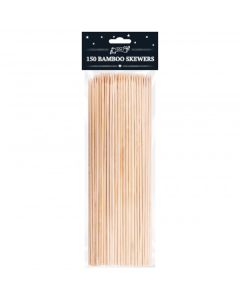 BBQ Bamboo Skewers 25cm 150 Pack