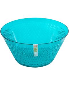 Bello Plastic Teal Honeycomb Large Bowl 3.5l