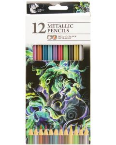 Chiltern Arts Metallic Pencils 12 Pack