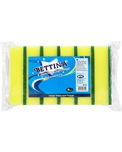 Bettina Catering Sponge Scourers 6pc