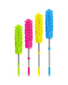 Chenille Noodle Duster In 4 Assorted Colours