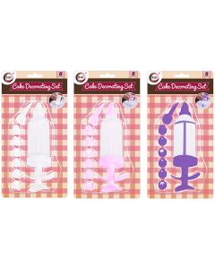 DID Cake Decorating Set Assorted 8pc