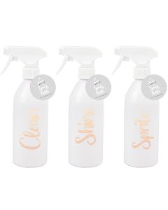 Vivid Rose Gold Label Spray Bottle 500ml Assorted