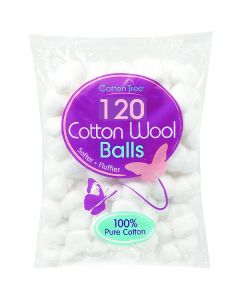 Cotton Wool Balls 120 Pack