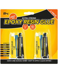 Bloc Extra Strong Epoxy Resin Glue Set 6pc