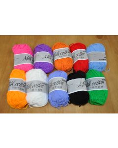 Milk Cotton 5 ply Knitting Yarn