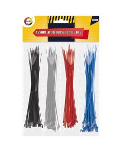 DID Cable Ties Assorted Colours 120pc