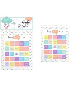 Baby Shower Bingo Game 12 Pack