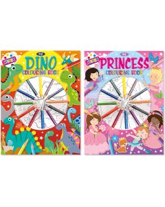 Artbox Colouring Book & Pencils Set Assorted