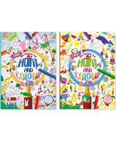 Artbox Hunt & Colour Colouring Book Assorted