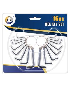 DID Hex Key Set 16pc