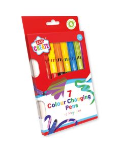 Kids Create 7 Colour Changing Pens + Magic Pen