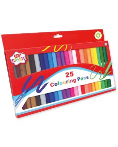 Kids Create Colouring Pens Assorted Colours 18 Pack