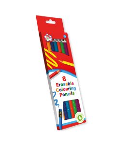 Kids Create Erasable Colouring Pencils 8 Pack