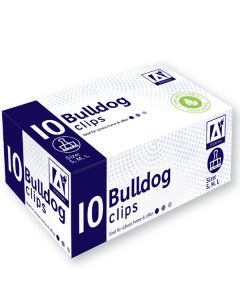 Bulldog Clips Mixed Sizes 10 Pack