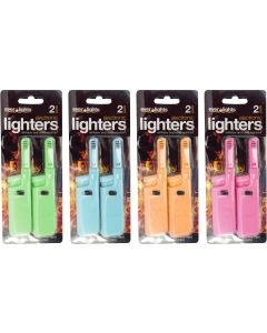 Ever Lights Refillable Twin Pack Electric Lighters