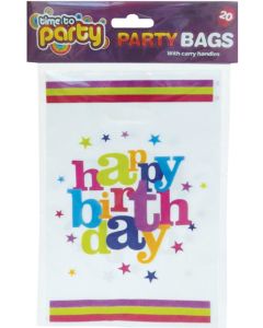 Time To Party 20 Party Bags