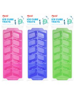 Keep It Handy Ice Cube Trays 2 Pack Assorted Colours