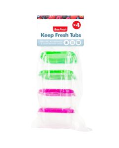 Box Fresh Mini Storage Boxes 4 Pack