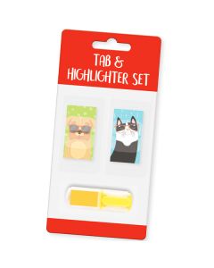 Purrfect Pets Tab & Highlighter Pet Set