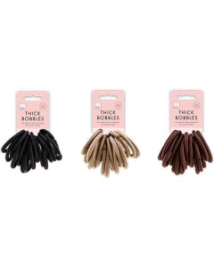 Forever Beautiful Thick Bobbles 15 Pack Assorted Colours