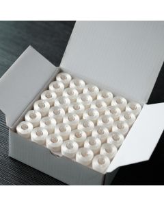 Craft Jones 144 x Sz  A White Prewound Bobbins