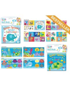 First Steps Soft PVC & Foam Baby Learning Bath Book