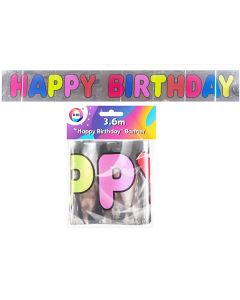 DID Happy Birthday Banner 3.6m