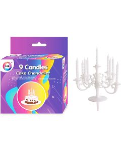 DID 9 Candle Cake Chandelier