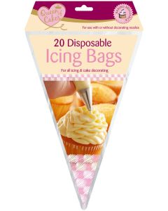 Queen Of Cakes Disposable Icing Bags 20pk