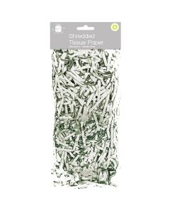 Giftmaker Metallic Silver Shredded Tissue Paper 25g