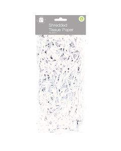 Giftmaker White Shredded Tissue Paper 25g