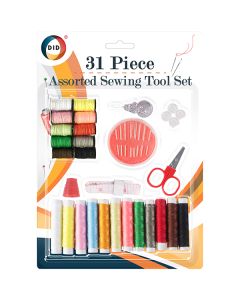 DID Assorted Sewing Tool Set 31pc