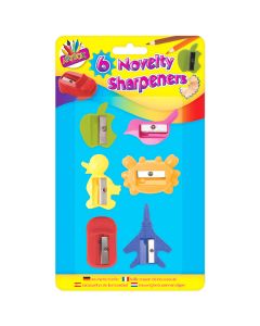 Artbox Fun Novelty Sharpeners 6 Pack